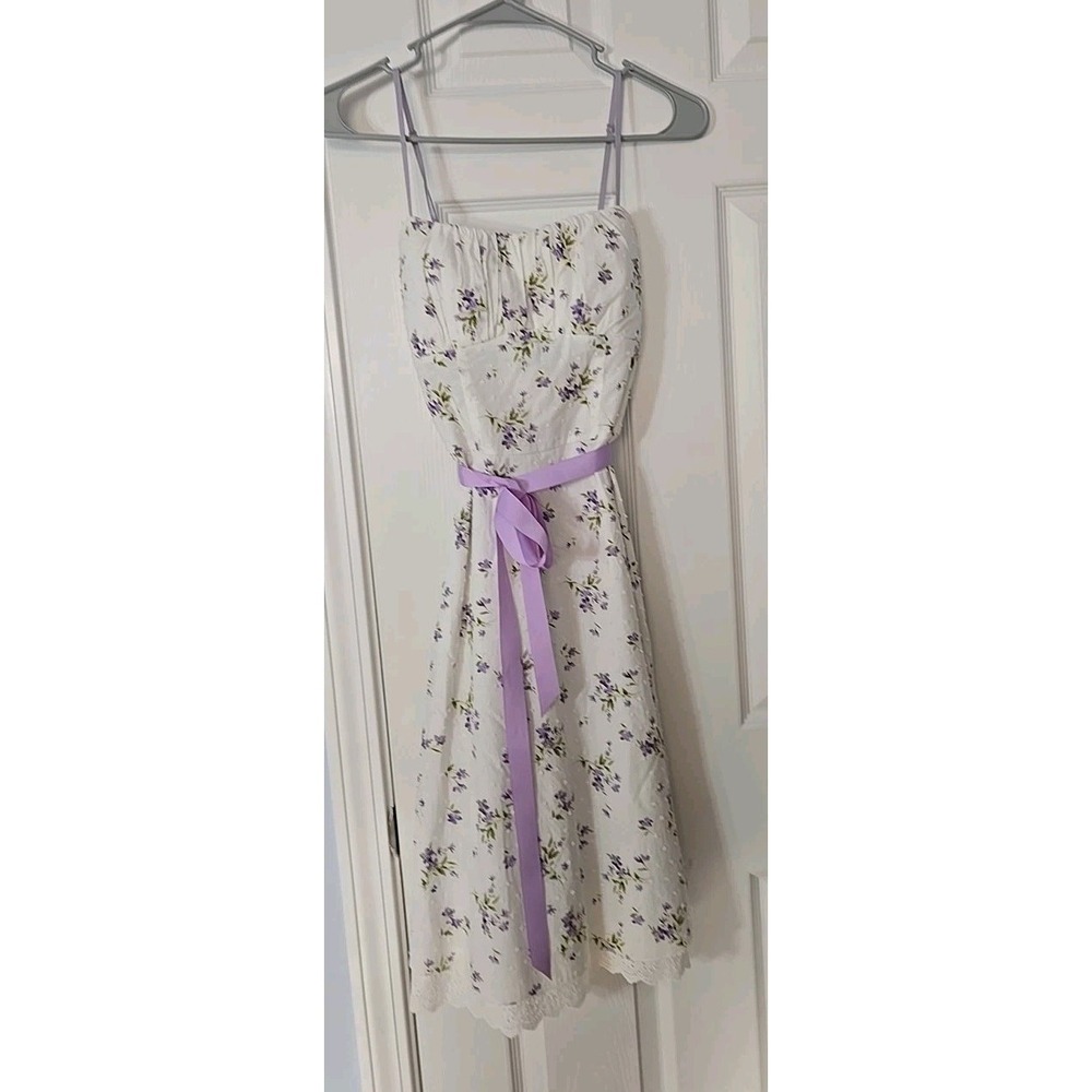 Ruby Rox Junior Prom Strapless‎ Summer Cotton Dress Size 7
